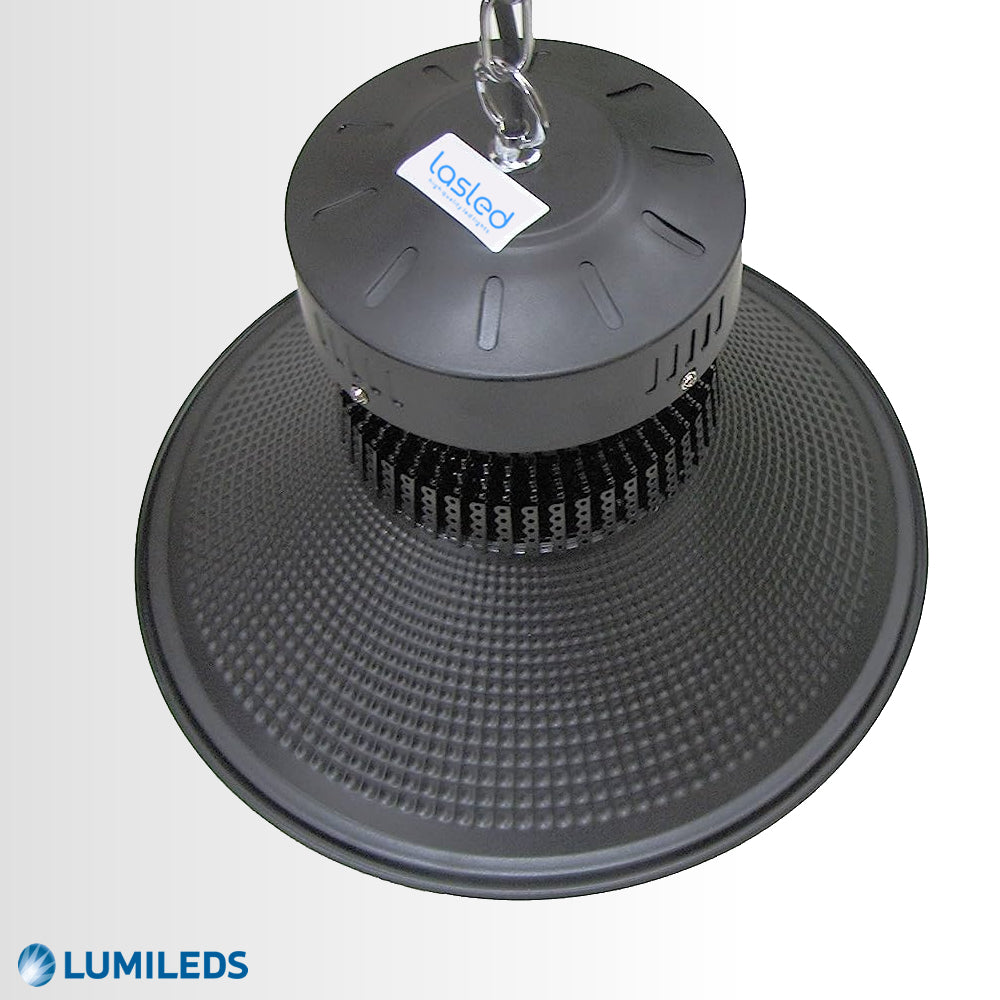 Luminária LED Industrial Cúpula 200 Watts High Bay - 160 Lm/W