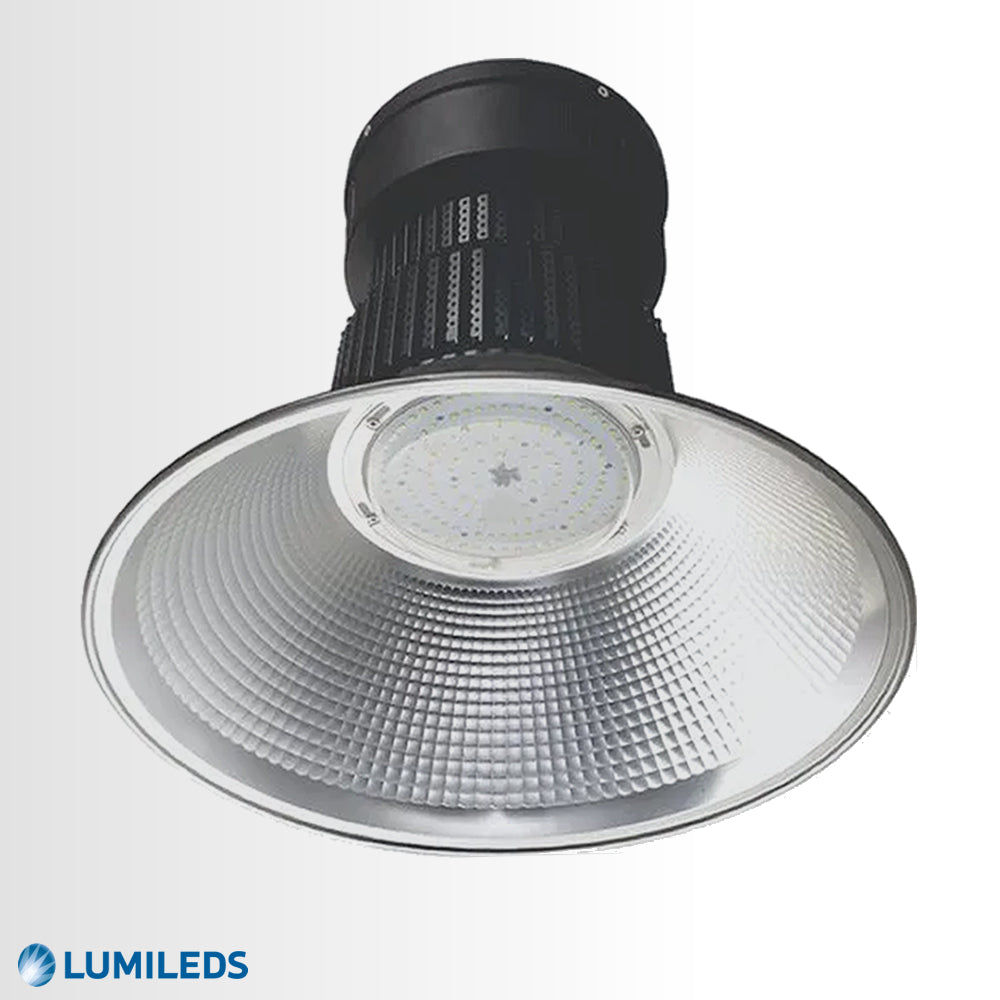 Luminária LED Industrial Cúpula 120 Watts High Bay - 160 Lm/W
