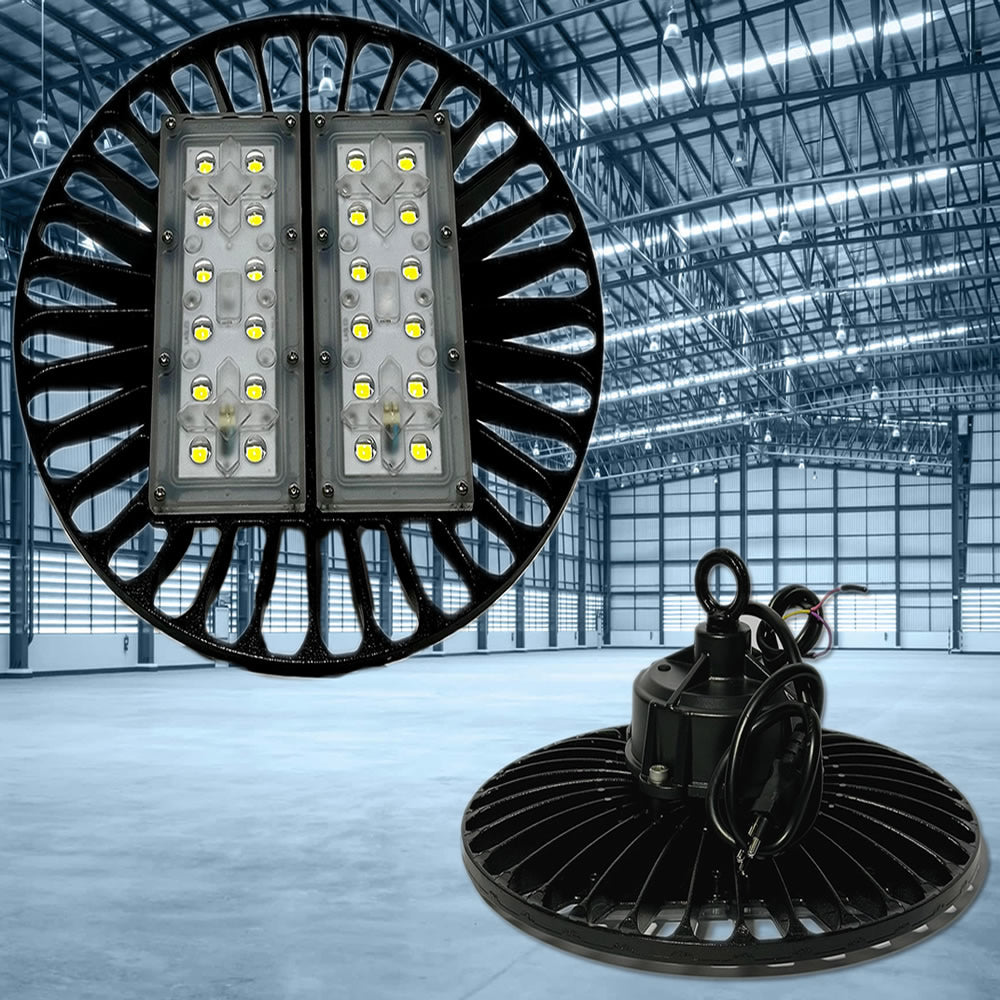 Luminária Industrial LED UFO Prime 100 Watts - 160 Lm/W