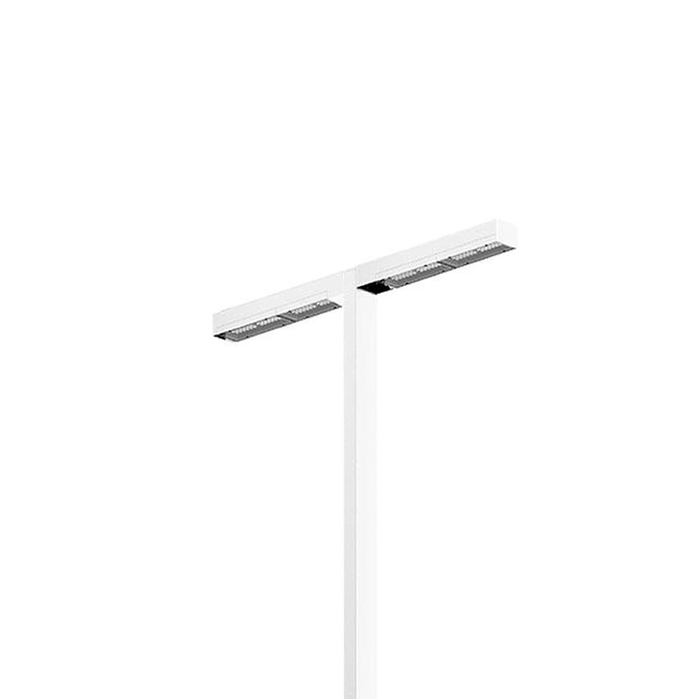Poste LED Integrado Urban Line 4 Metros Duplo 200 Watts - 160Lm/W