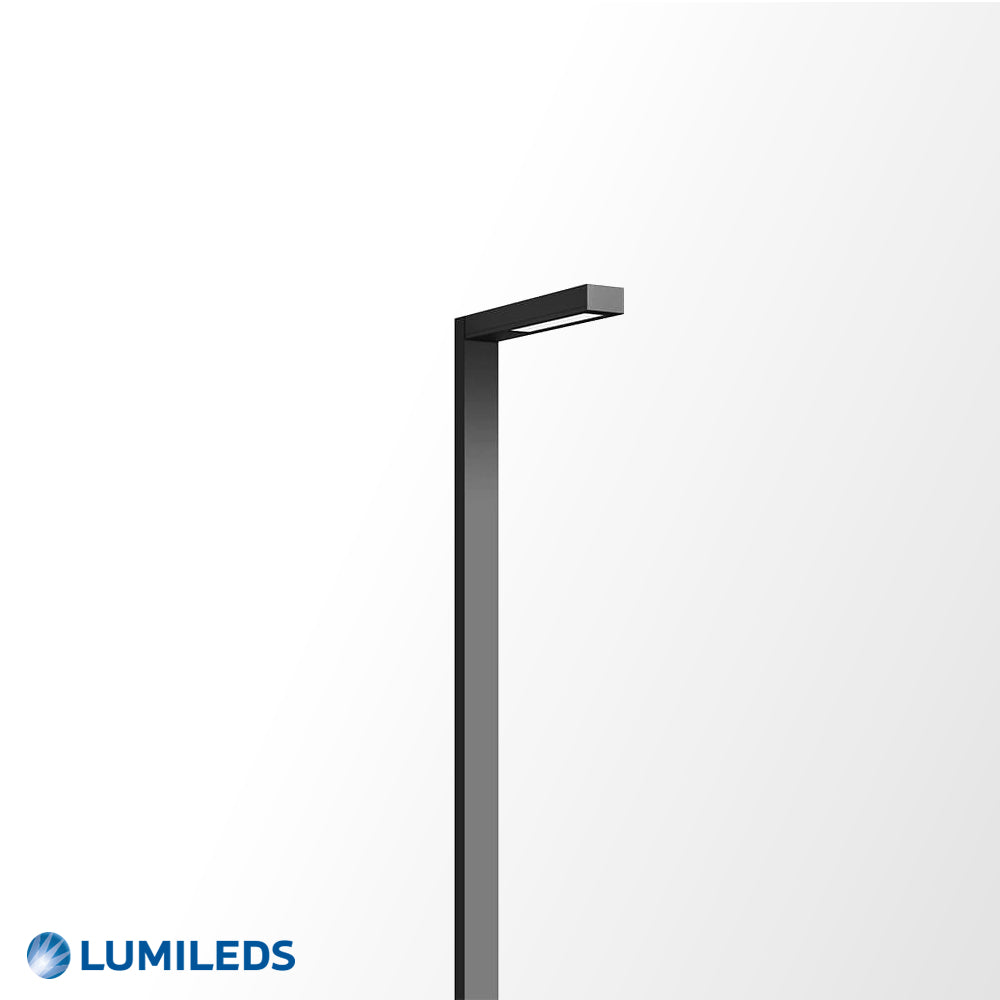 Poste LED Integrado Urban Line 3 Metros Simples 50 Watts - 160Lm/W