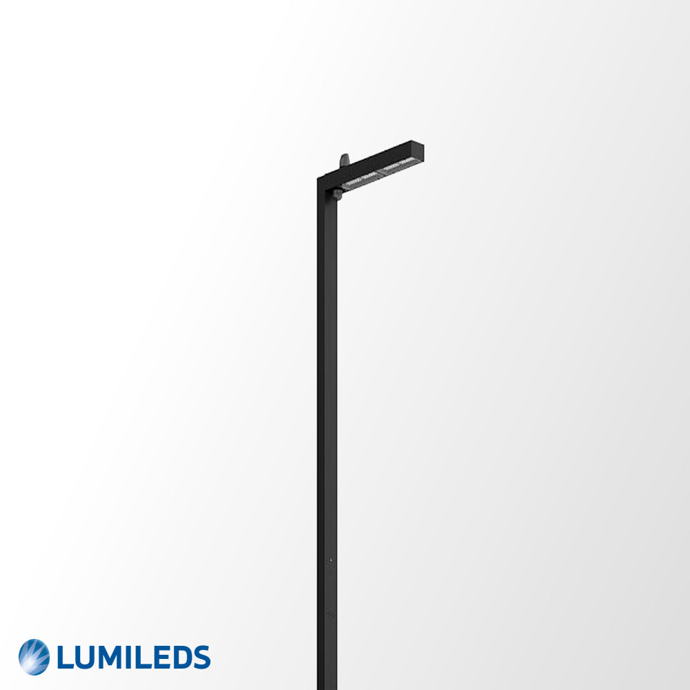 Poste LED Integrado Urban Line 5 Metros Simples 100 Watts - 160Lm/W