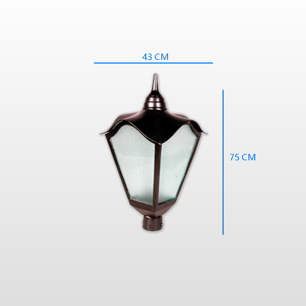 Luminária LED Colonial Roma 50 Watts